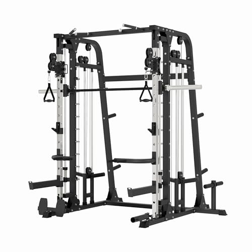 Major Fitness SML09 Smith△ Machine – All-in-One Home Gym Power Ca...