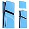 5PCS Face Plates Cover for PS5 Pro Disc and Digital Edition, Matte FacePlate Shell Accessories Compatible with PlayStation 5 Pro Protective Panel (Starlight Blue)