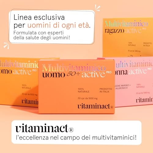 Multivitaminico Uomo Completo. Specifico per: Energia, Vitalità, Stanchezza, Affaticamento, Difese Immunitarie e Aumento del Testosterone. Potenziato Con Estratti, Vitamine e Minerali. 100% Naturale. - 5