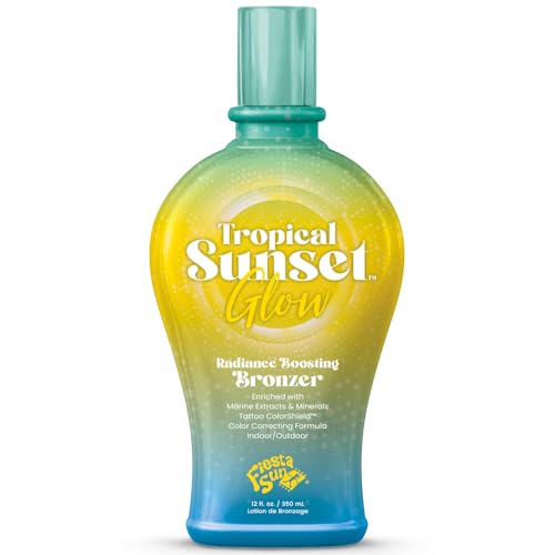 Tropical Sunset Glow Radiance Boosting Bronzer Indoor/Outdoor Formula 12oz