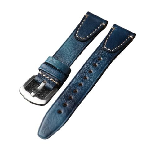 Bracelet en cuir fait main marron pour montre homme pour remplacer un bracelet usé