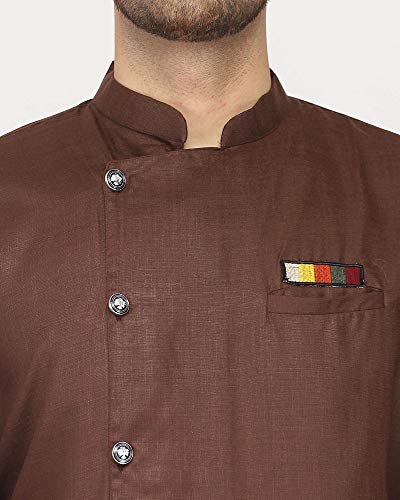 Image of ONNIX Men's Cotton Side Cut Kurta