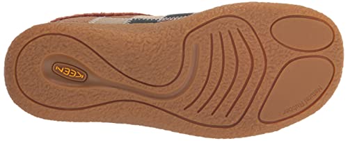 KEEN Women's Harvest Casual Comfortable Leather Slip On Mule, Patchwork, 8.5 Medium US