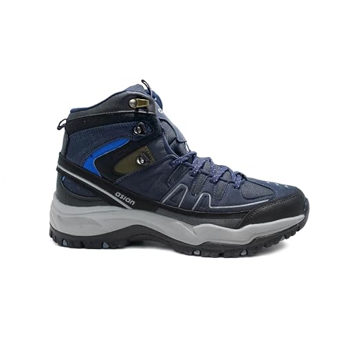 Image of ASIAN Men's Everest-22 Sports Trekking & Hiking,Walking Hi-Neck Shoes with Rubber Outsole & Memory Foam Insole Lace-Up Shoes for Men's & Boy's