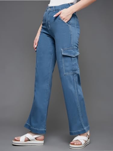 Image of Miss Chase Women's Wide Leg Jeans