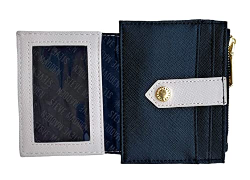 Image of Steve Madden Hayden Wallet Black /Bone One Size