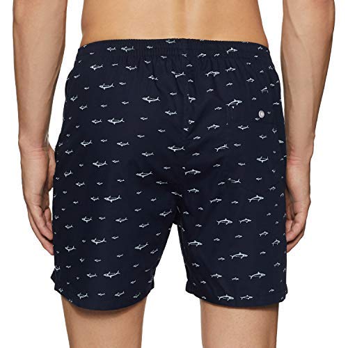 Image of Longies Men's Cotton Printed Regular Boxer Shorts