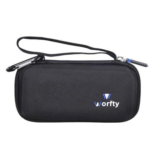 Case for VRURC for VEGER for charmast Portable Power Bank Built-in Cables - Travel Protective Carrying Storage Bag (Case Only) (Black) - Image 6
