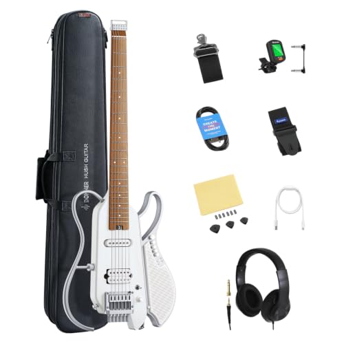 Donner HUSH-X LIVE �w�b�h�z���Z�b�g White �A���v���� �G���L�M�^�[ �A���v���f�����O���G�t�F�N�g���� �h�i�[