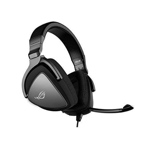 Asus ROG Delta CORE Cuffie Gaming, Driver Essence e Cuscinetti auricolari ergonomici, Compatibile con PS4, Nintendo Switch e XBOX, Colore Nero