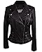 Produktbild BRANDSLOCK Damen Echtes Leder Biker Jacke