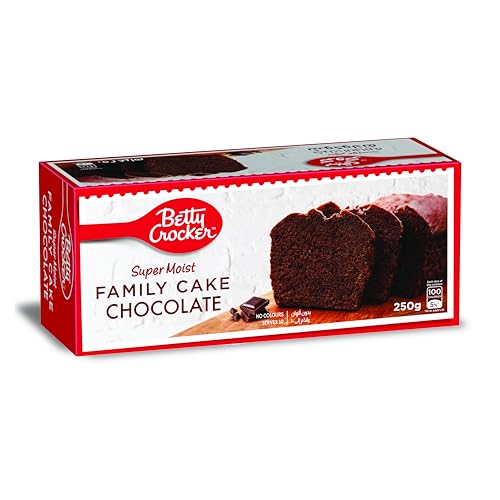 Betty Crocker Super Moist Ready-to-Eat Cake Chocolate Family Cake 250g Homemade Taste for Every Ocassion No Artificial Colors Added Serves 10