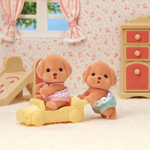 Sylvanian Families Gêmeos Poodle Toy