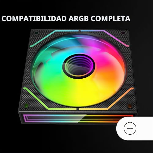 Ventiladores PC MARS GAMING MF-3DPROX2 Solución al Sobrecalentamiento con Doble Ventilador ARGB 5