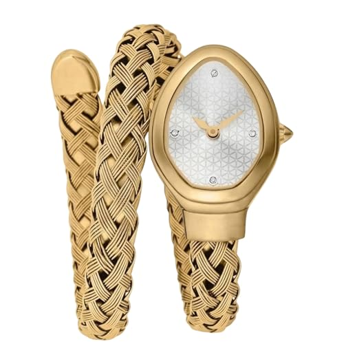 Image of Gold Jewellery Style Watch for Women | Fashion Bangle Analog Wrist Watch