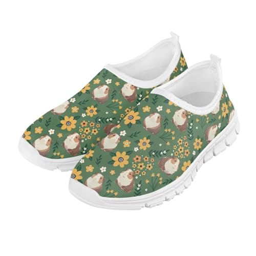 School Shoes for Girls Breathable Mesh Running Sneakers Comfortable Slip on Athletic Tennis Shoe