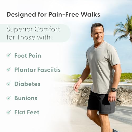 Orthofeet Men's Orthopedic Hands-Free Fairway Golf Shoes4