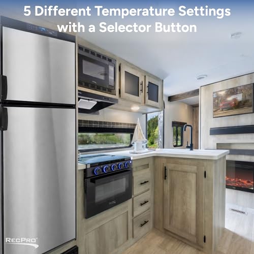 RecPro 6.3 Cu Ft Gas & Electric Fridge