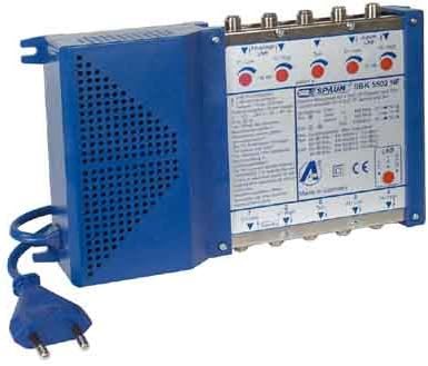 Spaun SBK 5502 NF Cascadable System Base Unit (1 Sat System with 4x Sat IF Power Signals)