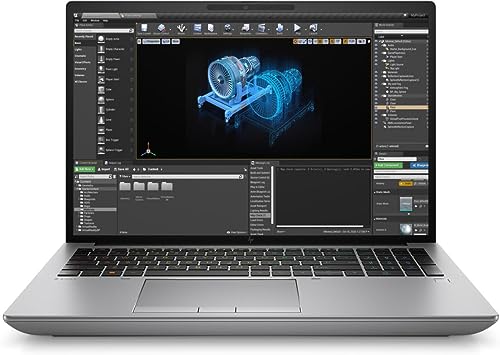 Image of HP ZBook Fury 16 G10 i9-13950HX, 64 GB DDR5-5600 MHz RAM (2 x 32 GB), 2 TB SSD, 16 inch WUXGA Display 400 nits, NVIDIA RTX 4000 12GB, Win 11 Pro - Bundled: GIZPRO USB-C Dock