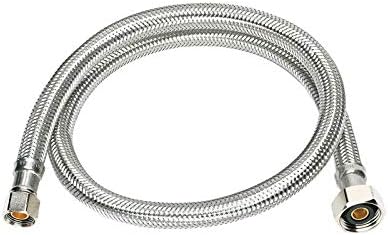 Homewerks 3/8 in. Compression x 1/2 in. Dia. x 36 in. L FIP Faucet Faucet Supply Line Braided Stainless Steel