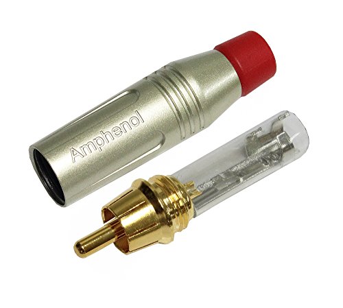 Worlds Best Cables 6 Foot Rca Cable Pair - Made With Canare L-4E6S, Star Quad, Audio Interconnect Cable And Amphenol Acpr Gold Rca Connectors – Directional Design - Custom Made #TOP6