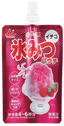 Amazon.co.jp: 井村屋 かき氷シロップ 「パウチ氷みつ」 3種セット