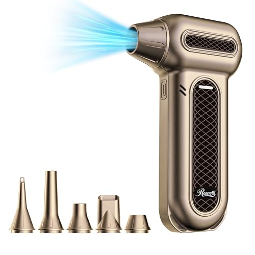 Rosewill (���[�Y�E�B��) �d���G�A�_�X�^�[ - 130,000RPM �X�[�p�[�p���[�R�[�h���X �^�[�{���[�h�t�� 4�M�A ���߉\�ȃ~�j�u�����[ �}���[�d �c�� �z�� �R���s���[�^�[ �L�[�{�[�h �y�b�g �� �A�E�g�h�A ��