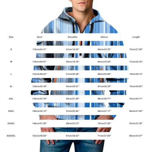 Sudaderas azul hombre estilo juvenil moderno talla M 4
