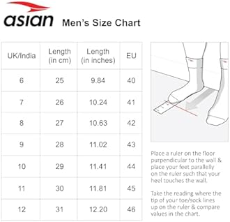 ASIAN Men's TARZAN-11 Casual Sneaker Shoes with Synthetic Upper Lightweight Comfortable Mid Top Sneaker Shoes for Men's & Boy's