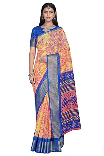 Image of Glory Sarees Women's Cotto Silk Saree With Blouse Piece (Fashion104 Parent)