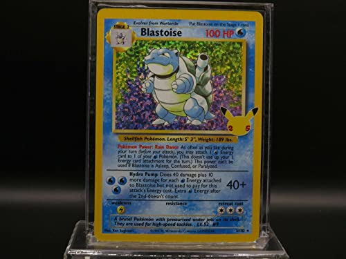 Pokemon Single Card Blastoise Celebrations Classic Collection for Adult & Kid, Pack of 1