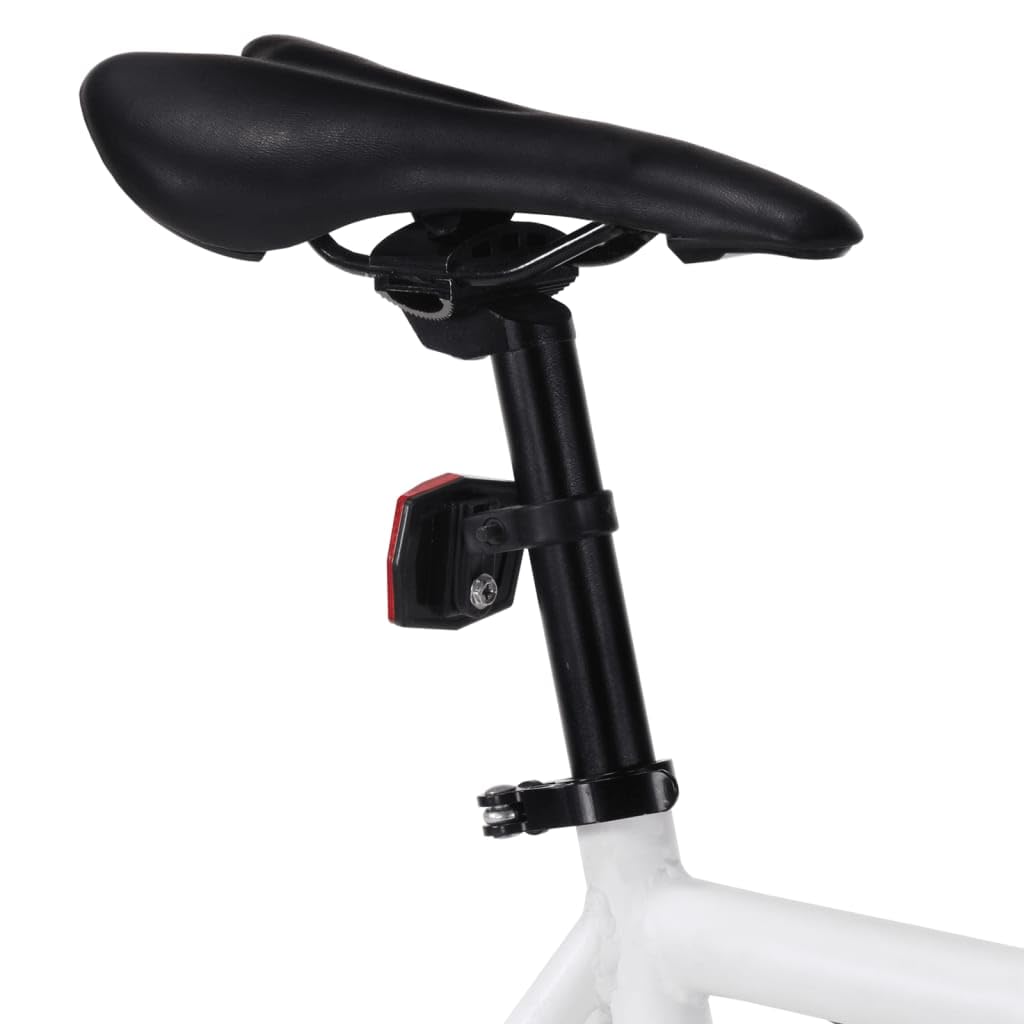 Bicicleta de marcha fija de 700 C, 59 cm, bicicletas negras y azules, bicicleta ligera de carretera de una sola velocidad con buje abatible para conducción urbana