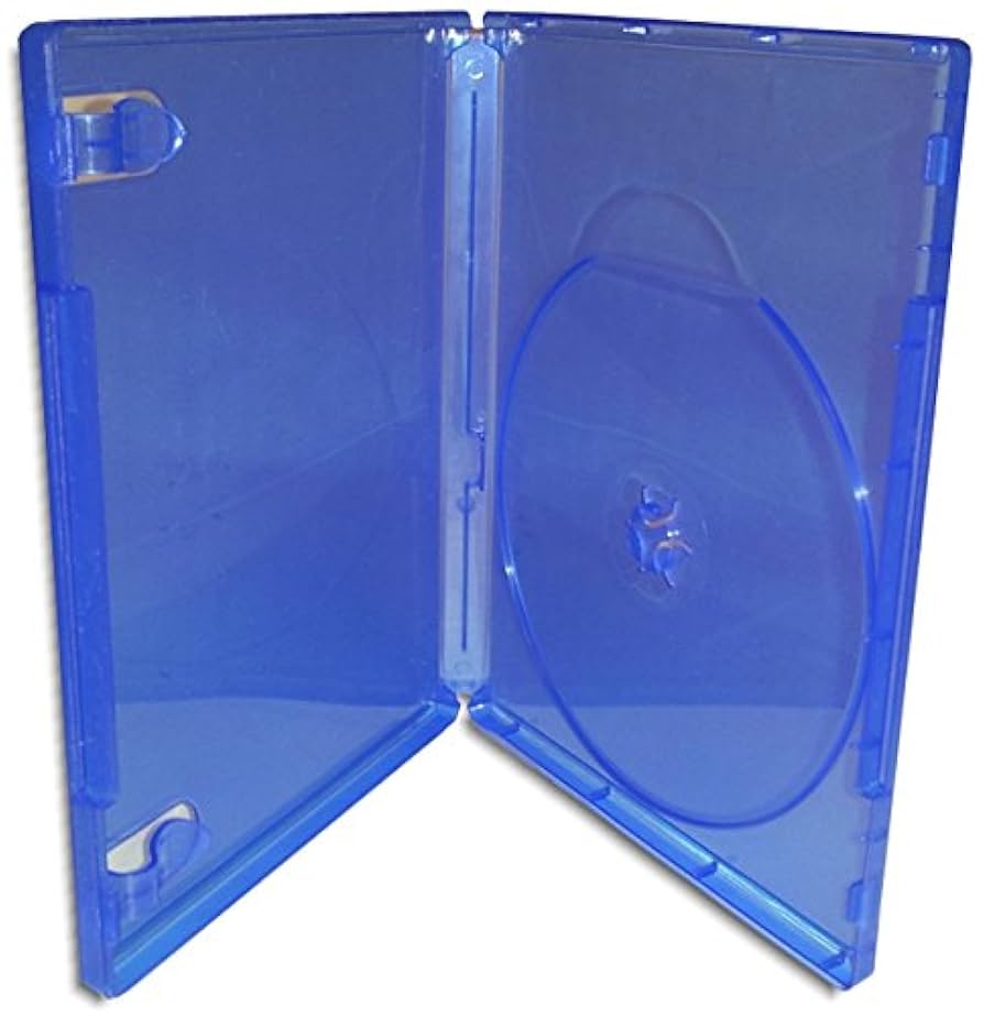 Amazon.com: 10-Pak Single 14mm Blue Blu-ray Replacement Game