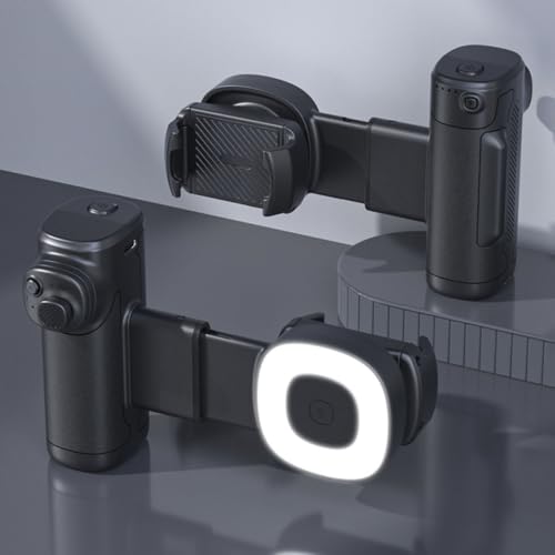 Agarre para teléfono con luz de relleno Luocute que elimina vídeos borrosos 4