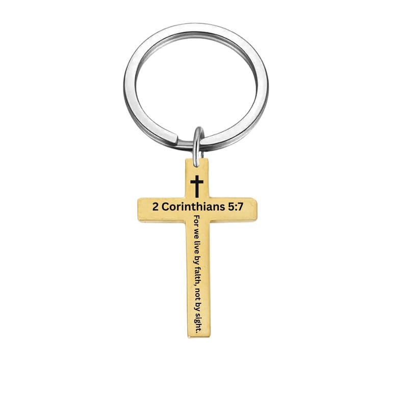 Bible Verse Christian Cross Keychain Gifts Religious Men Bible Accessories Religious Christmas Birthday Gifts