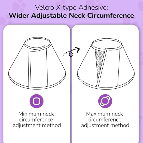 Image of Dog Cone Collar for Dogs After Surgery Extra Long, Adjustable Comfy Dog Elizabethan Pet Collar Cone for Large Dogs Anti-Lick Protective Wound (Camouflage, XL)