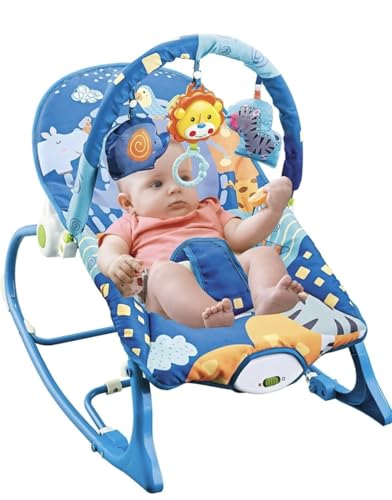 Premium Baby Rocker Chair Comfortable & Soothing Bouncer for Newb...