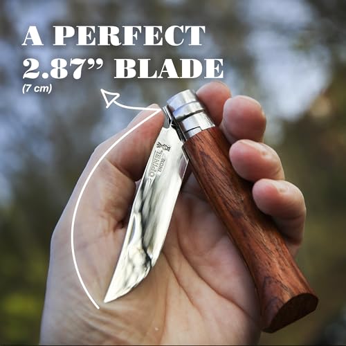image for OPINEL No.06-No.09 Premium Woods, Stainless Steel Folding Pocket Knife