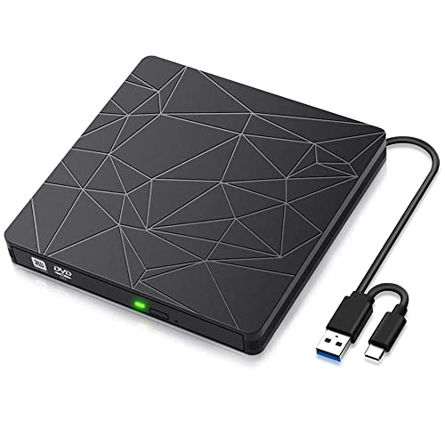 Lecteur DVD externe sans lecteur de pilote pour lire et graver sans configuration