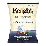 Keogh's Real Irish Blue Cheese Potato Crisps, Gluten Free, 4.4 oz, Pack of 3