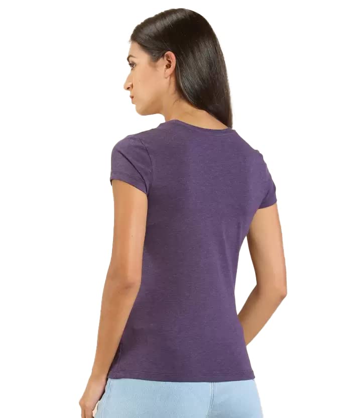 Image of Lyra Women's Cotton Regular Fit T-Shirt