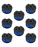 NTSUMI 88524 Trimmer Spool Line 16FT 0.065 Inch Fit for Toro 51484 51486 51487 88506 Single Line String Trimmer Spool, 20/24-Volt, 8 Pack