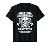 Herren Sanitäter Rettungssanitäter Notarzt Rettungswagen T-Shirt