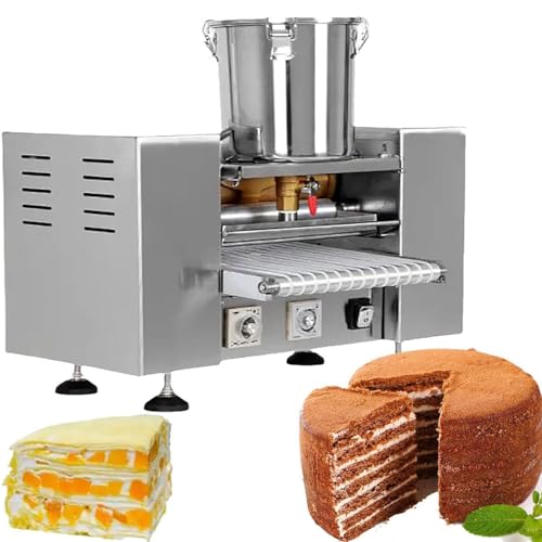 Crepe Maker - Motor de 2400 W para crepes uniformes rápidos, perfecto para rollos de crepes y crepes de huevo, fácil de usar, ideal para cocinar en casa y fiestas