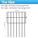 Getlay 20 Pack Animal Barrier Fences, 1.5