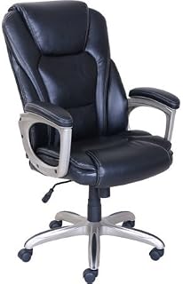 Serta Big & Tall Commercial Office Chair with Memory Foam (Black)