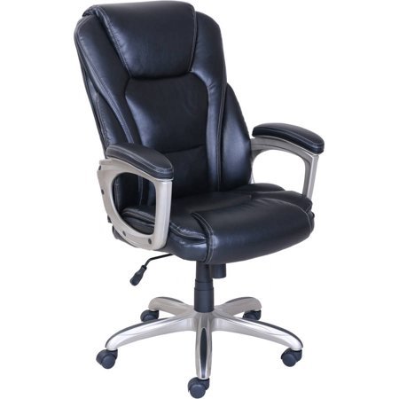 Serta Big & Tall Commercial Office Chair with Memory Foam (Black)