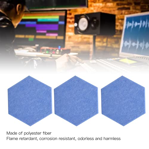 Placa de absorção de som, painéis decorativos à prova de som de 15 cm para home office para estúdios
