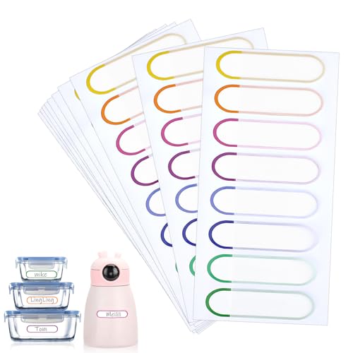 20 hojas resistentes al agua con nombre para niños, escuela, etiquetas adhesivas para nombres de niños, pegatinas para nombres escolares, pegatinas con el nombre, ideales para escuelas, guarderías y